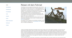 Desktop Screenshot of ferien-mit-rad.de